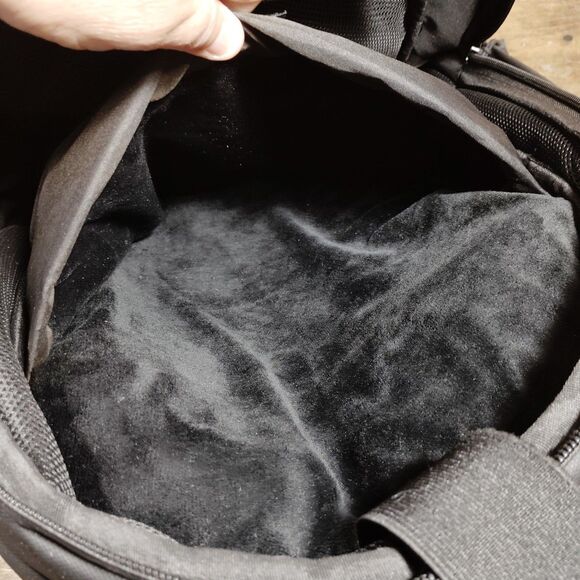 Rivian Backpack Laptop Padded Pockets Adjustable Straps Gray Black *READ - Picture 10 of 13